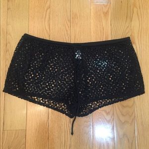 Swim cover-up shorts